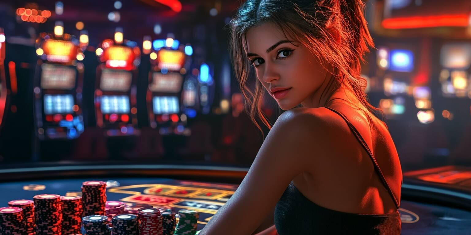 Young Woman at 666zz Casino